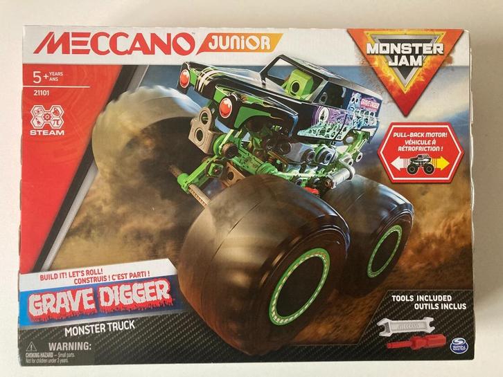 Meccano junior "monster jam" Monster Truck - boite neuve, Kinderen en Baby's, Speelgoed |Speelgoedvoertuigen, Nieuw, Ophalen