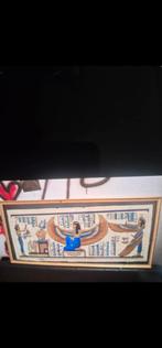 Oude Egyptische papyrus schrift, Antiek en Kunst, Ophalen