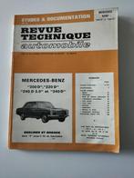 Revue technique Mercedes bar8, Ophalen of Verzenden, Mercedes