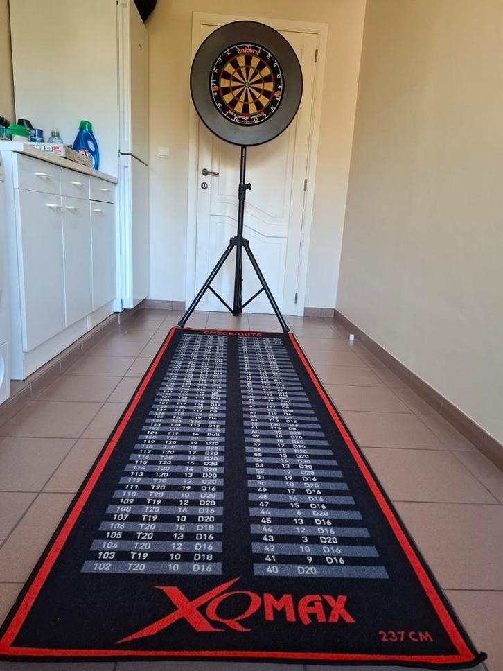 Complete dartset, Sport en Fitness, Darts, Zo goed als nieuw, Dartbord, Ophalen