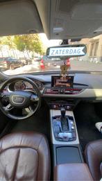 Audi a6 TDI 2.0 2016, Auto's, Automaat, Leder en Stof, Beige, Bruin
