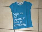 T-shirt met tekst, Milla Star, maat 158-164, Comme neuf, Fille, Milla Star, Chemise ou À manches longues