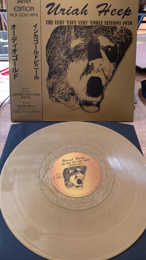 lp Uriah Heep - The Very 'Eavy Very 'Umble Sessions 1970, Cd's en Dvd's, Vinyl | Rock, Zo goed als nieuw, Poprock, 12 inch, Ophalen of Verzenden