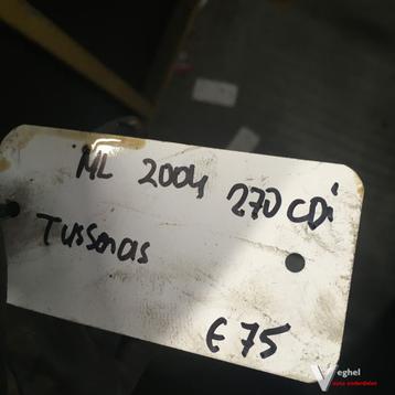 Mercedes ML 270CDI 2004   Tussen as   A163 410 12 02 -A8 beschikbaar voor biedingen
