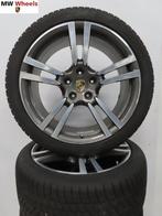 Originele Porsche Cayenne Turbo 21 inch velgen winterbanden, Auto-onderdelen, Banden en Velgen, Gebruikt, 295 mm, Banden en Velgen