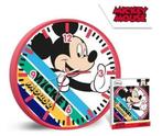 Mickey Mouse Wandklok - Disney, Kinderen en Baby's, Ophalen of Verzenden, Nieuw, Klok