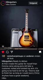 Boutique Guitar Hilko, Muziek en Instrumenten, Snaarinstrumenten | Gitaren | Elektrisch, Ophalen, Zo goed als nieuw, Semi-solid body