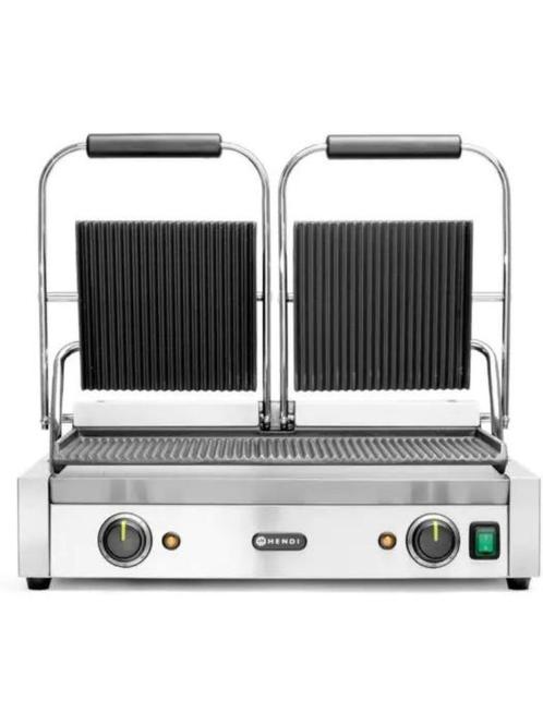 Hendi Contactgrill dubbele versie, Elektronische apparatuur, Contactgrills, Nieuw, Ophalen