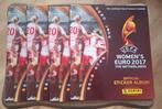 Panini vide leeg 4 albums dames euro 2017, Ophalen of Verzenden, Zo goed als nieuw