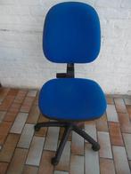 bureaustoel blauw, Enlèvement, Utilisé, Bleu, Chaise de bureau