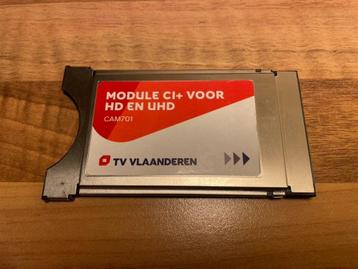 TV Vlaanderen module CI+ beschikbaar voor biedingen