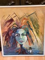 Schilderij Francine Vanlerberghe, Antiek en Kunst, Kunst | Schilderijen | Modern, Ophalen