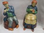 Koppel tabakspotten in Vlaams aardewerk, Ophalen of Verzenden