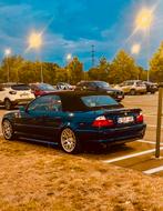 Bmw e46 325ci, Auto's, BMW, 2500 cc, 4 zetels, Achterwielaandrijving, Zwart