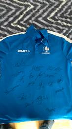 KAA GENT Polo gesigneerd door alle spelers van de a kern, Sport en Fitness, Voetbal, Shirt, Zo goed als nieuw, Maat L, Ophalen