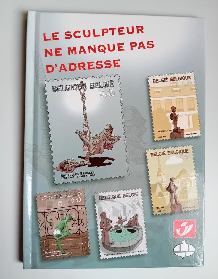 Le sculpteur ne manque pas d'adresse CBBD Livre-timbres, Livres, BD, Comme neuf, Une BD, Enlèvement ou Envoi