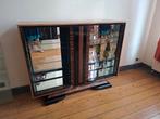 vintage vitrine bar kast, Huis en Inrichting, Ophalen, Gebruikt, 150 tot 200 cm, Art deco   vintage