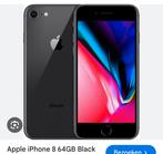 iPhone 8 64 Go noir neuf, Enlèvement