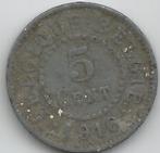 11355 * ALBERT I * 5 cent 1916  ZINK * Z.Fr, Postzegels en Munten, Munten | België, Verzenden