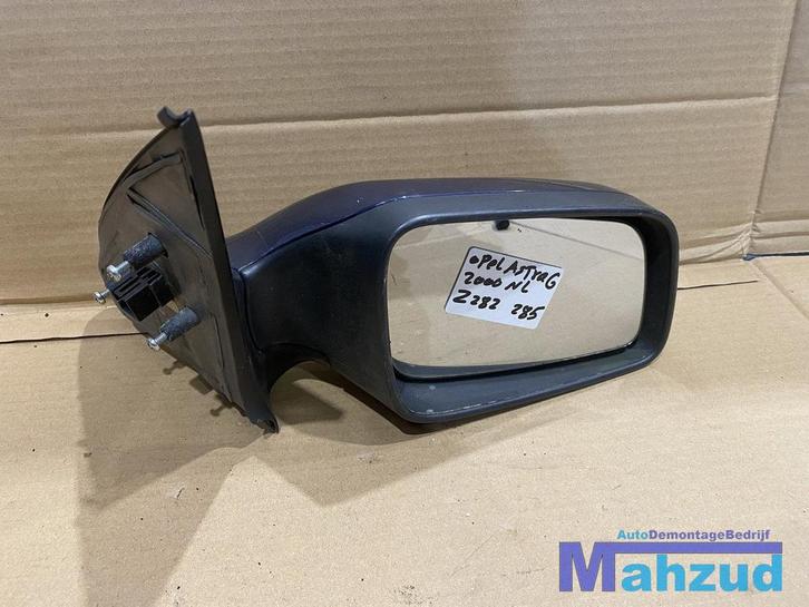 OPEL ASTRA G Blauw Z282 Rechts spiegel buitenspiegel 1998-20, Auto-onderdelen, Spiegels, Opel, Gebruikt, Ophalen of Verzenden
