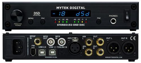Mytek Digital Stereo192 - DSD DAC Black Preamp Version, Audio, Tv en Foto, Converters, Gebruikt, Ophalen of Verzenden