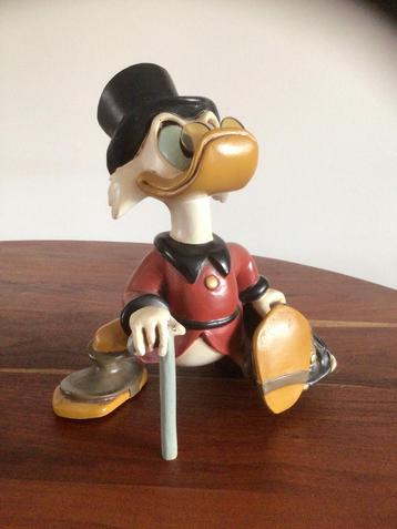 Dagobert Duck,met geldtas,origineel Disney beeld.52 cm,hoog., Enlèvement, Comme neuf