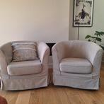 Fauteuil (2 stuks) in ecru, Huis en Inrichting, Fauteuils, Ophalen