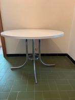 GRATIS Ronde keukentafel, Huis en Inrichting, Tafels | Statafels, Ophalen, Zo goed als nieuw