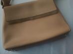 Mazzini Firenze - schoudertas in leder, beige, Handtassen en Accessoires, Tassen | Damestassen, Ophalen of Verzenden, Zo goed als nieuw