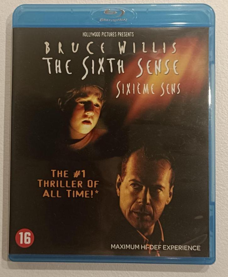 The Sixth Sense blu-ray (met NL ondertitels), Cd's en Dvd's, Blu-ray, Zo goed als nieuw, Thrillers en Misdaad, Ophalen of Verzenden