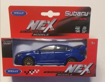 BXL Welly NEX Miniature Subaru WRX STI 1:43 beschikbaar voor biedingen
