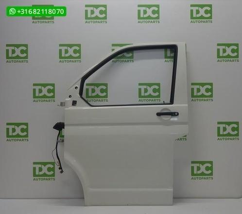 Volkswagen T5 ('03-'09) Voorportier links wit, Auto-onderdelen, Carrosserie, Deur, Volkswagen, Voor, Links, Gebruikt, Ophalen of Verzenden
