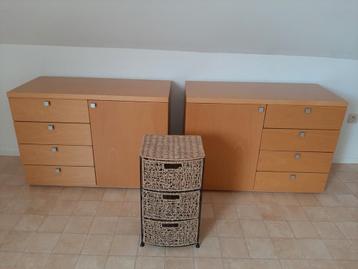 Kastjes + gratis ladenkastje, Huis en Inrichting, Kasten | Ladekasten, Ophalen, Gebruikt