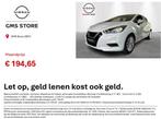Nissan Micra 1.0 Acenta // GMS STORE NISSAN GENT, Auto's, Voorwielaandrijving, Stof, Gebruikt, Zwart