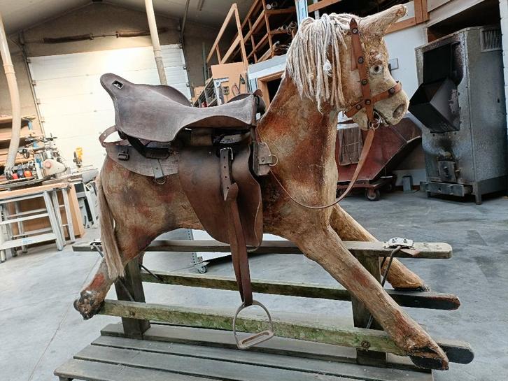 cheval à bascule vintage en gypse mobile, Maison & Meubles, Accessoires pour la Maison | Autre, Utilisé, Enlèvement