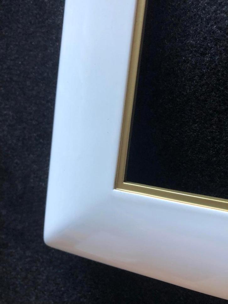 witte lijst 50x70, Huis en Inrichting, Woonaccessoires | Lijsten, Nieuw, 50 tot 75 cm, 50 tot 75 cm, Kunststof, Ophalen
