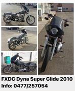 FXDC Dyna Super Glide, Motos, Motos | Motos accidentées
