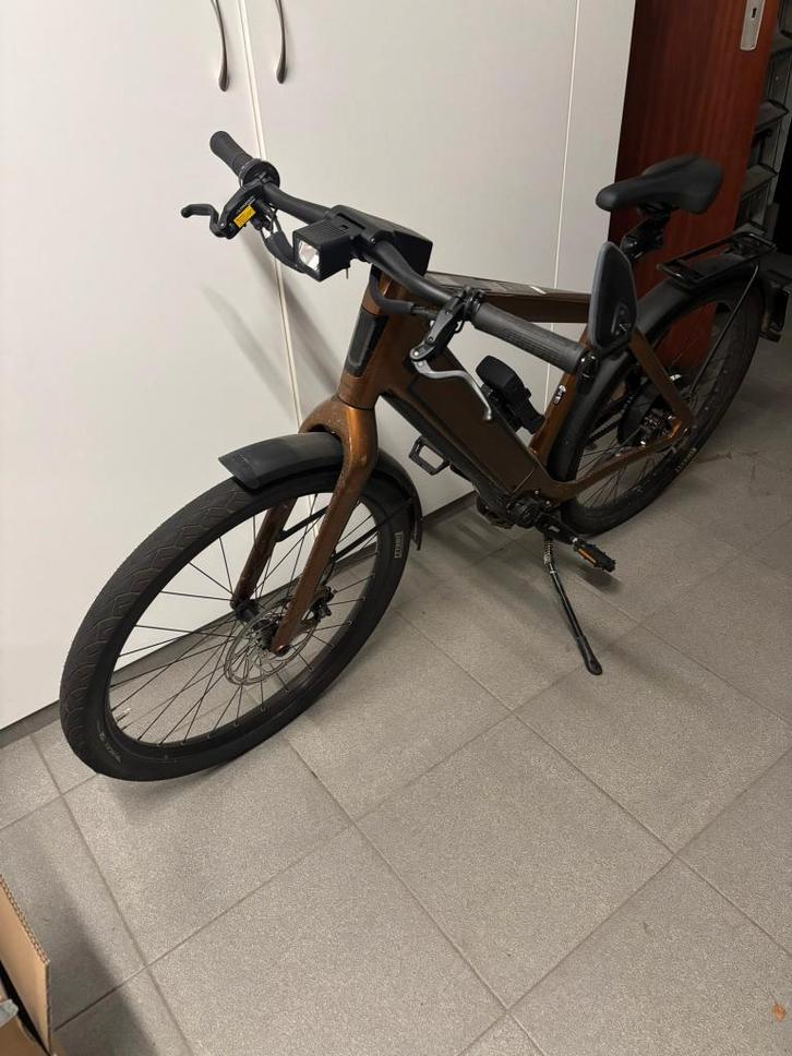 Stromer St3 Pinion - Panema Brown, Fietsen en Brommers, Elektrische fietsen, Zo goed als nieuw, Stromer, 50 km per accu of meer