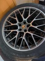 Jantes Porsche avec pneu hiver, Autos : Pièces & Accessoires, Pneus & Jantes, Enlèvement, Utilisé, Pneus hiver, Jante(s)