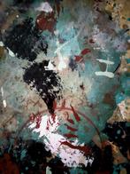 Vandewalle. Materiaalschilder. Abstract, Ophalen of Verzenden