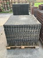 14 vochtdoorlatende rubberen stalmatten 100x100x4,5cm, Dieren en Toebehoren