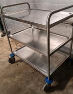 Serveerwagen Inox , inox kar, Ophalen