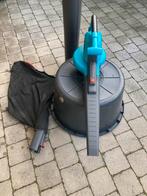 Bladblazer/zuiger/hakselaar met verlengsnoer, Tuin en Terras, Ophalen, Gebruikt, Elektrisch, Met opvangzak