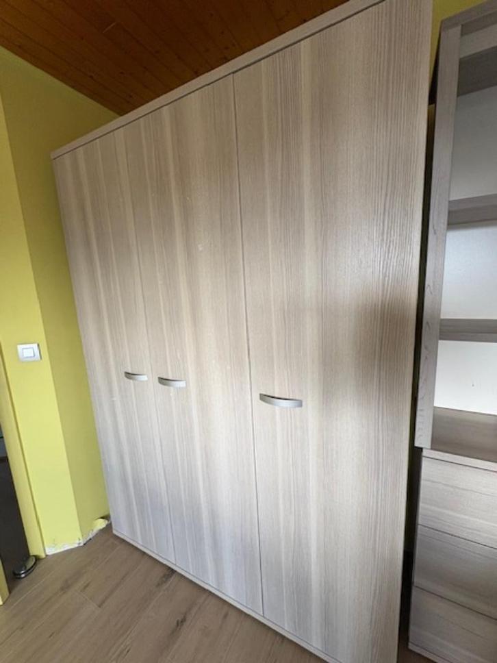 kast + commode + nachtkastje (ook apart te verkrijgen), Huis en Inrichting, Kasten | Kleerkasten, Gebruikt, Met lade(s), Met deur(en)