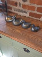 Set van tinnen en koperen eenden, Antiek en Kunst, Ophalen of Verzenden