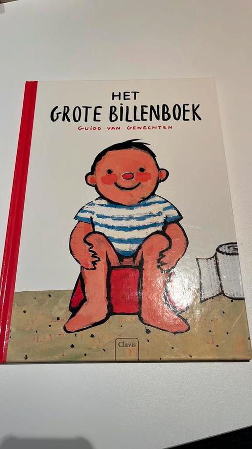 Guido Van Genechten - Het grote billenboek, Livres, Livres d'images & Albums d'images, Comme neuf, Enlèvement ou Envoi