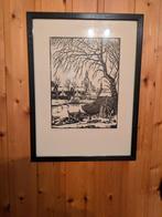 Ets van Lode Verhoeven begijnhof Lier, Antiquités & Art, Enlèvement ou Envoi