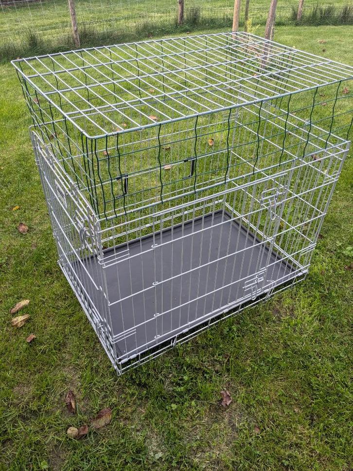 Hond bench - LARGE/XL + gratis plastic hondenmand, Dieren en Toebehoren, Hondenmanden, Gebruikt, Ophalen