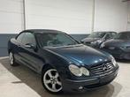 MERCEDES CLK 200 KOMPRESSOR CABRIOLET AUTOMAAT LEDER PDC, Automaat, Cabriolet, Zwart, Leder