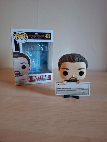 Marvel funko pop Happy Hogan beschikbaar voor biedingen